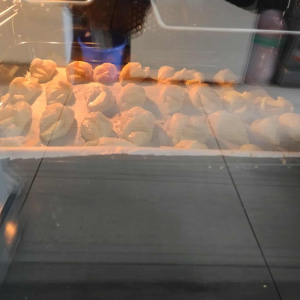 Pieczenie sie jabłuszek.