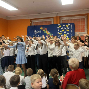 Wsóplna fogorafia uczniów.