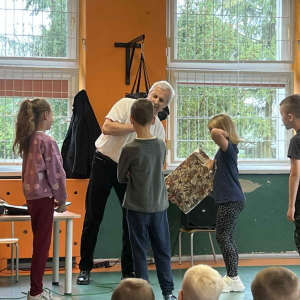 Warsztat nauki tańca. 