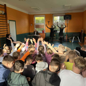 Warsztaty myzyczne w szkole. 