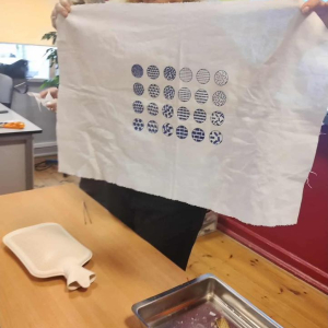 Warsztaty uczniów w szkole. 