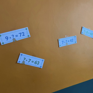 Zmagania matematyczne uczniów.