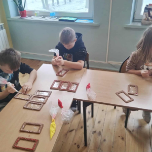 Warsztaty piernikowe w szkole. 