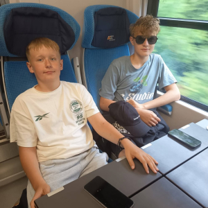Dzień pierwszy , w podróży i pierwsze wrażenia. wszyscy podekscytowani. 