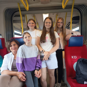 Dzień pierwszy , w podróży i pierwsze wrażenia. wszyscy podekscytowani. 